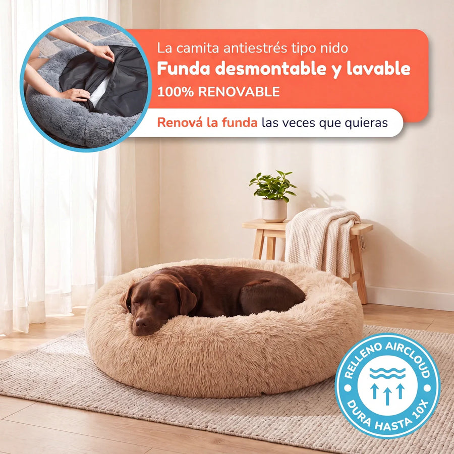 Cama Antistress Woofy para Perros